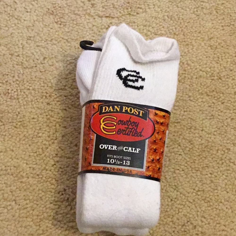 Dan Post socks. New